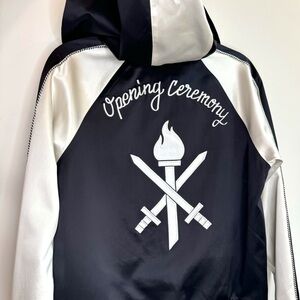 Opening Ceremony Reversible Silk Track Jacket